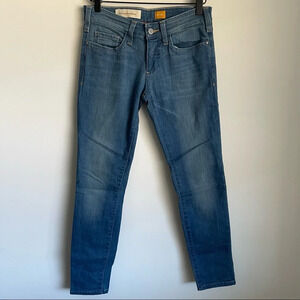 Anthropologie Pilcro and the Letterpress blue skinny jeans size 26